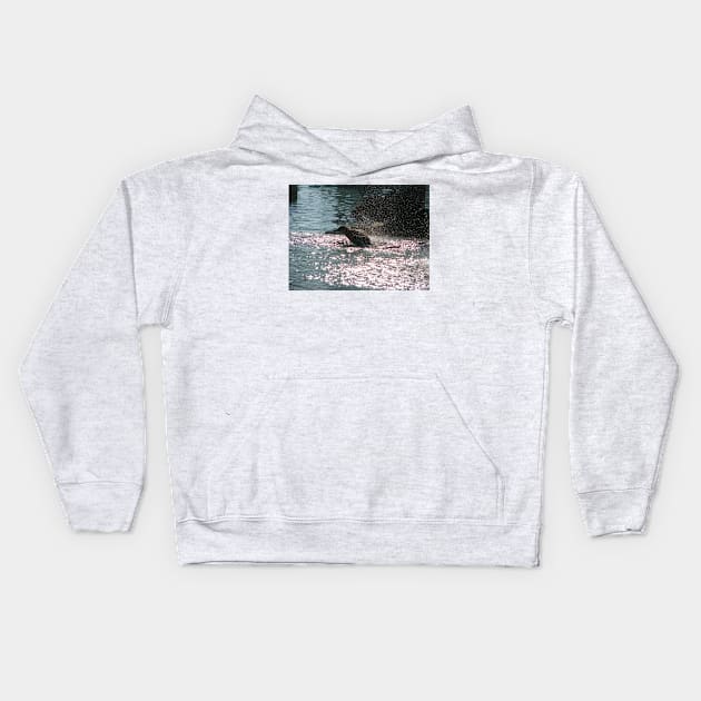 Contemplation Kids Hoodie by FriendlyComputerHelp